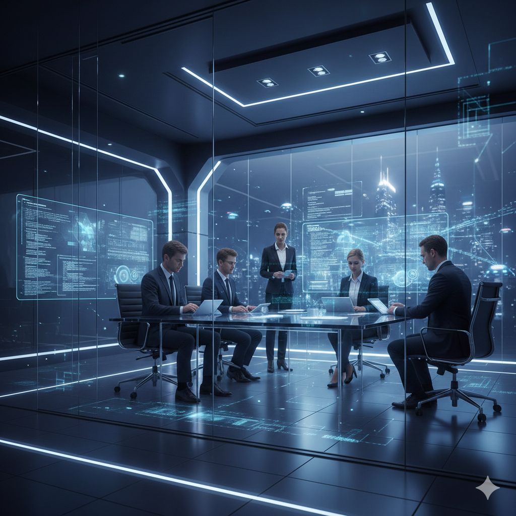 Oficina tecnológica moderna